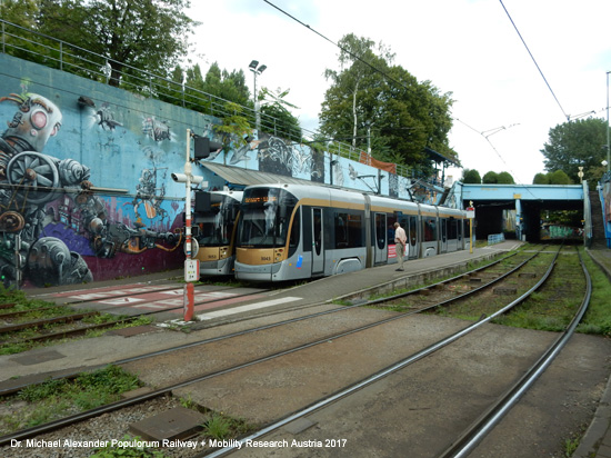 De Wand Brssel Tram Metro Straenbahn Belgien Kunst Graffiti