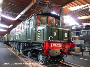 Cit du Train Mulhouse / Eisenbahnmuseum Mhlhausen DEEF / Dr. Michael Populorum 2010