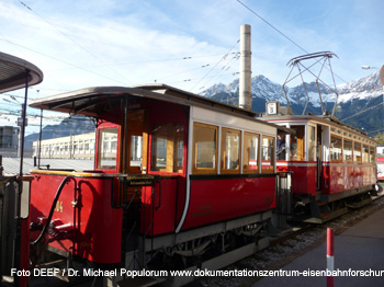 Das Tiroler Localbahnmuseum Innsbruck. DEEF - Dokumentationszentrum fr Europische Eisenbahnforschung / Dr. Populorum