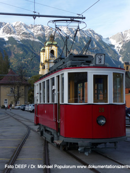 Das Tiroler Localbahnmuseum Innsbruck. DEEF - Dokumentationszentrum fr Europische Eisenbahnforschung / Dr. Populorum
