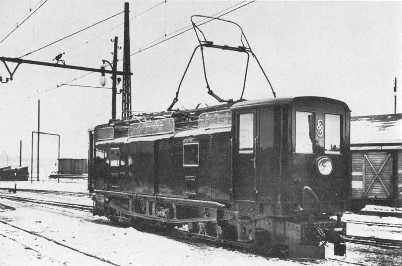 Elektrolokomotive E1. Die Mariazellerbahn. Foto DEEF - Dokumentationszentrum fr Europische Eisenbahnforschung. Dr. Michael Populorum