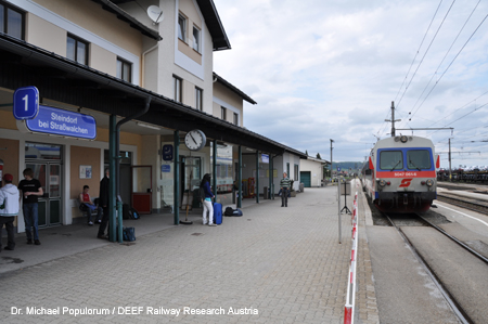 Mattigtalbahn Braunau Strawalchener Bahn. Dr. Michael Populorum / DEEF