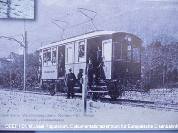DEEF / Dr. Michael Populorum: Bericht Mendelbahn in Kaltern, Sdtirol