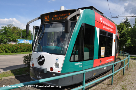 Foto Bild Image Strassenbahn Potsdam. Dr. Michael Populorum 2014