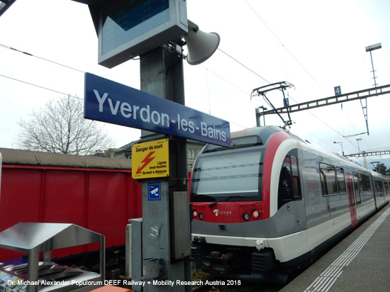 Chemin de fer YverdonSte-Croix (YSteC)